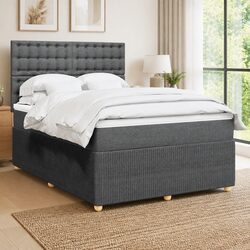 Elevate Your Space with a Double Box Spring Bed and Adjustable Lighting