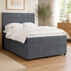 Modern Double Box Spring Bed Enhances Your Bedroom Space