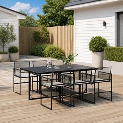 Enhance Your Outdoor Space with 7-Piece Dining Set