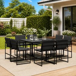 Enhance Your Outdoor Space with a 9-Piece Dining Set