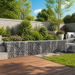 Enhance Your Garden with a Gabion Basket 1000x50x50 cm