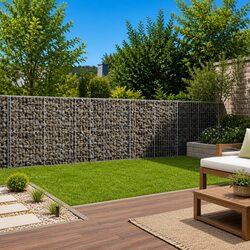 Enhance Your Outdoor Space with Gabion Basket 400x50x100 cm