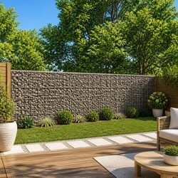 Enhance Your Outdoor Space with Gabion Basket 500x50x100 cm
