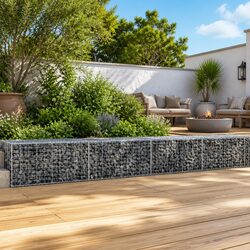 Enhance Your Garden with This Gabion Basket 800x100x50 cm