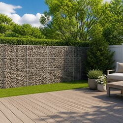 Enhance Your Garden with a 700x100x150 cm Gabion Basket Cover