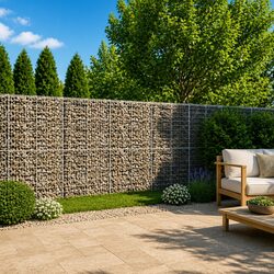 Enhance Your Garden with a 950x100x200 cm Gabion Basket