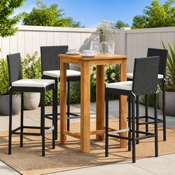 Elevate Your Outdoor Space with This 5 Piece Bar Set