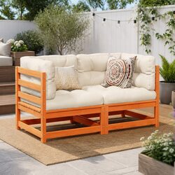 Enhance Your Outdoor Space with This Comfortable Sofa Set