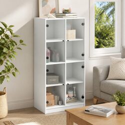 Enhance Your Space with a White Highboard Storage Cabinet