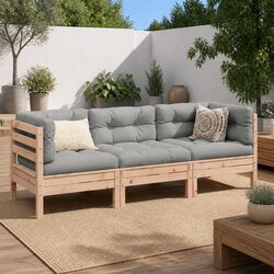 Enhance Your Outdoor Space with 3 Piece Sofa Set