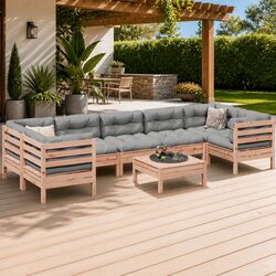 Enhance Your Outdoor Living with an 8 Piece Sofa Set