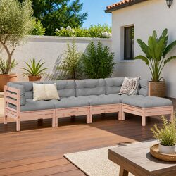 Enhance Your Outdoor Space with 5-Piece Sofa Set