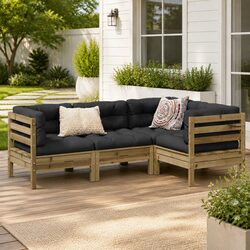 Elevate Your Outdoor Experience with 4 Piece Sofa Set
