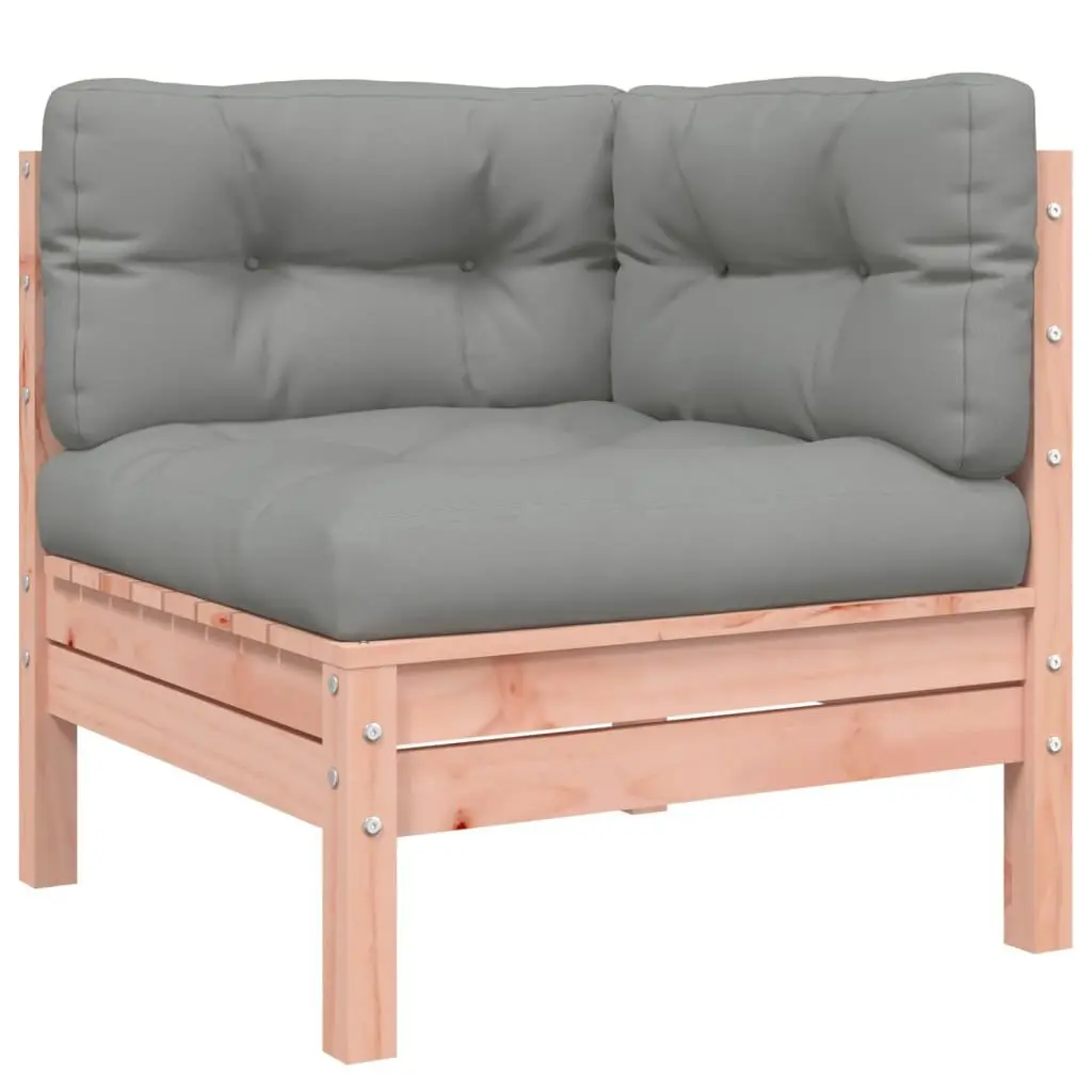 10 Piece Outdoor Garden Sofa Set Modular Patio Furniture with Cushions Wood