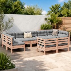 Outdoor Garden Sofa Set 9 Pieces for a Cozy Space