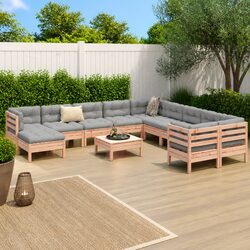 12 Piece Modular Garden Sofa Set for Outdoor Relaxation