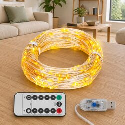 Enhance Your Space with 30m Warm White LED String Lights
