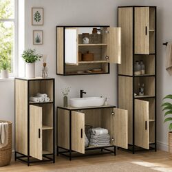 Enhance Your Bathroom Space with This 4-Piece Set