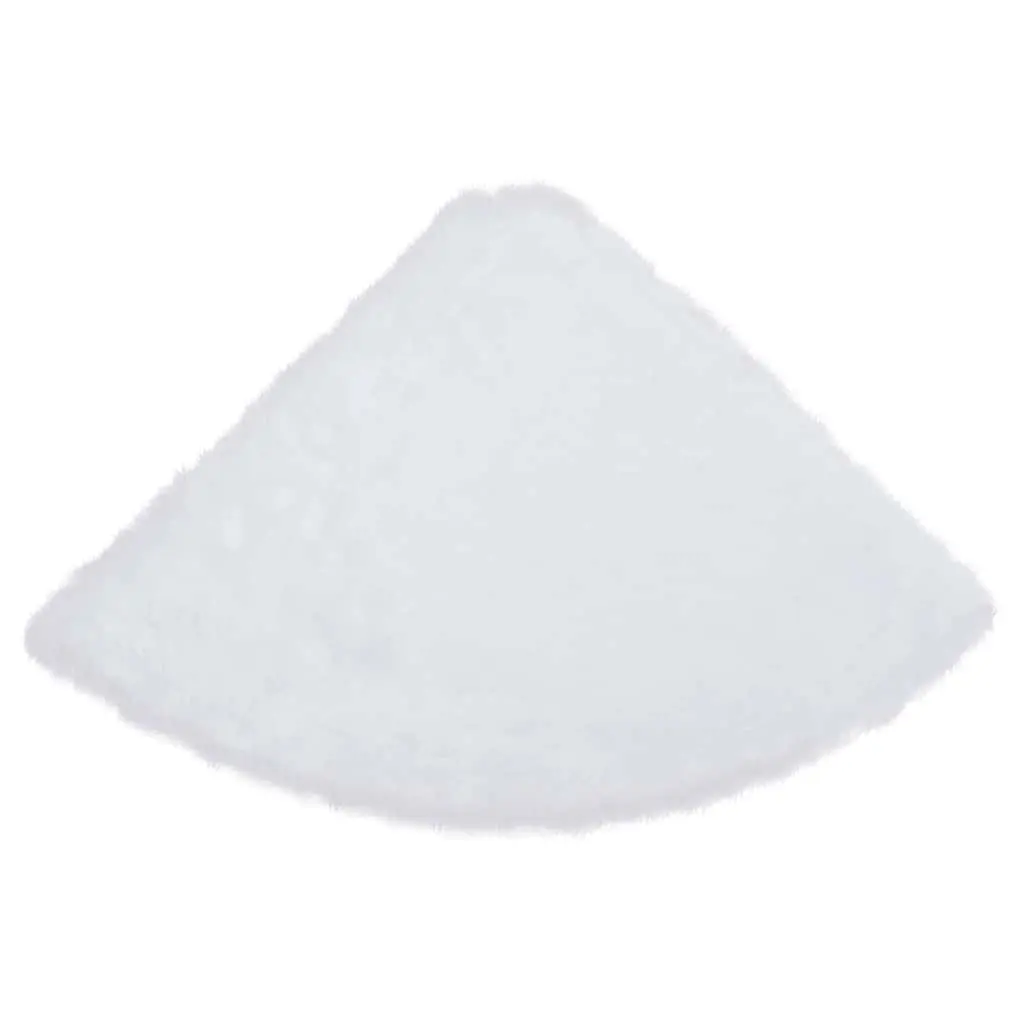 Christmas Tree Skirt 150cm White Faux Fur Base Cover Decoration
