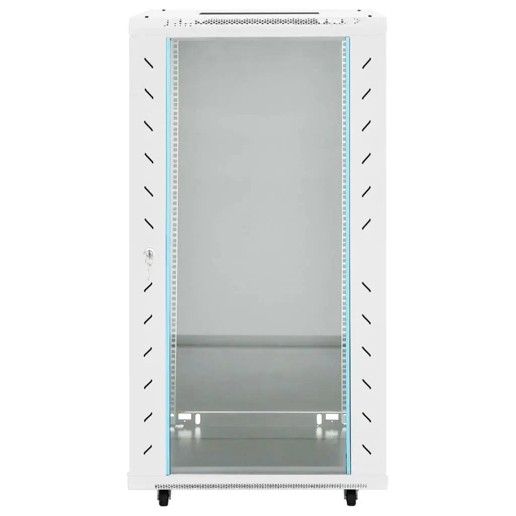 19 Inch Rack Mount Server Equipment Storage Cabinet 22U Grey Robust Structure