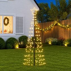 Enhance Your Garden with a Stunning LED Christmas Tree