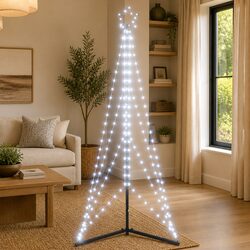Enhance Your Space with 182cm LED Christmas Tree & Lights