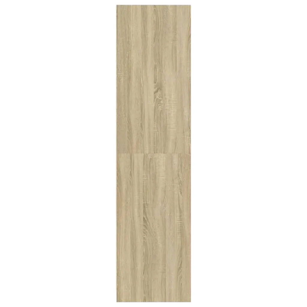 Wardrobe Cupboard 30x50x200cm Brown Engineered Wood Compact Storage Cabinet