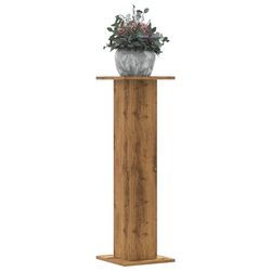 Enhance Your Space with Brown Engineered Wood Plant Stands