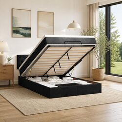 Optimize Your Space with a Black Ottoman Bed and Mattress
