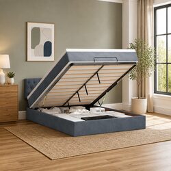 Stylish Queen Ottoman Bed for Enhanced Living Space