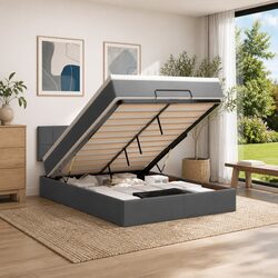 Stylish Queen Ottoman Bed Enhancing Your Living Space
