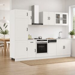 Transform Your Kitchen Space with 8 Piece Cabinet Set