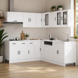 Maximize Your Kitchen Space with This 11 Piece Cabinet Set
