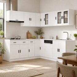 Elevate Your Kitchen Aesthetic with 11-Piece Cabinet Set