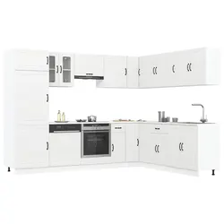Elevate Your Kitchen Space with This 14-Piece Cabinet Set