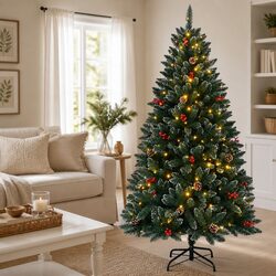 Elevate Your Holiday Decor with This 180cm Christmas Tree