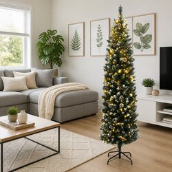 Enhance Your Space with a 240cm Slim Christmas Tree