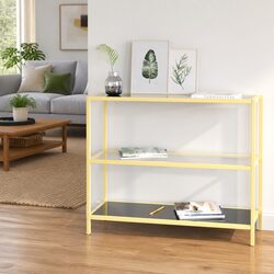 Enhance Your Space with a Sleek Glass Shelf Unit