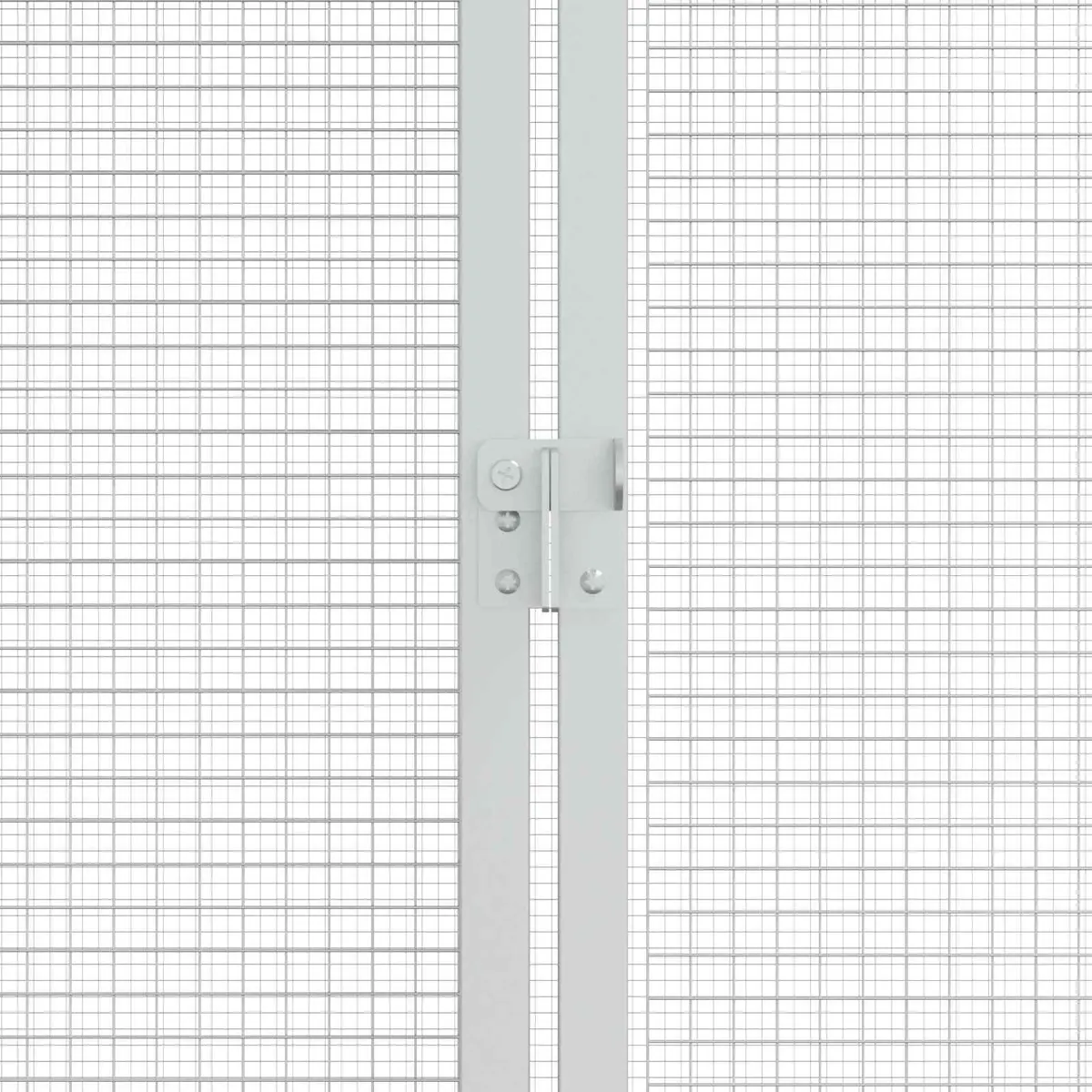 Bird Cage Large Outdoor Rectangular Galvanised Steel Anthracite 630x103x142cm