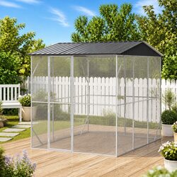 Enhance Your Garden with an Anthracite Steel Bird Cage