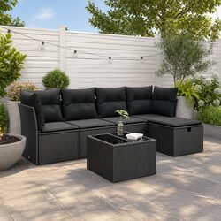 Transform Your Outdoor Space with 6-Piece Sofa Set