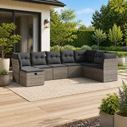 Transform Your Patio with This 8 Piece Modular Sofa Set