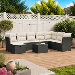 Transform Your Outdoor Space with This 9 Piece Sofa Set