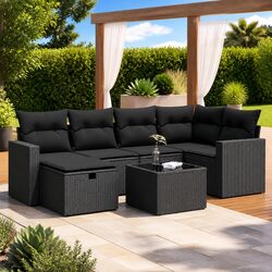 Enhance Your Outdoor Space with 7 Piece Sofa Set