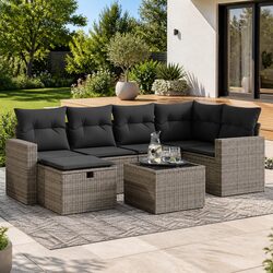 Enhance Your Outdoor Living with This 7 Piece Sofa Set