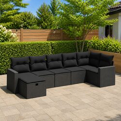 Enhance Your Outdoor Space with 7 Piece Sofa Set