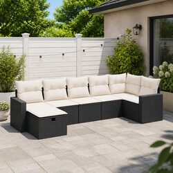 Create an Inviting Outdoor Space with This 7 Piece Sofa Set