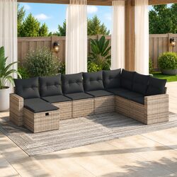 Transform Your Patio with Our 8 Piece Garden Sofa Set