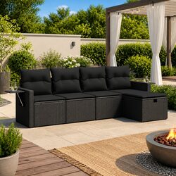 Elevate Your Outdoor Space with This 5 Piece Sofa Set