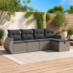 Enhance Your Outdoor Space with a Grey Garden Sofa Set